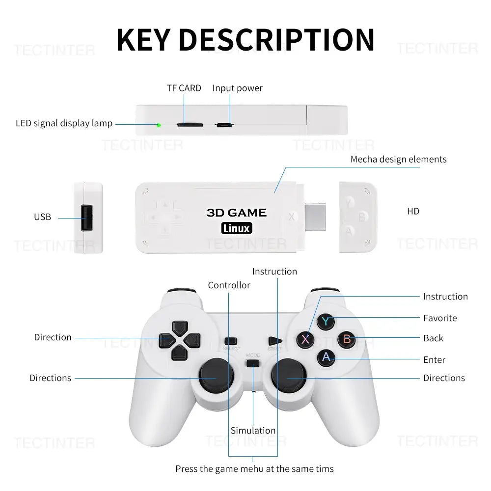 Consola de juegos Game Stick M2